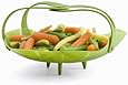 Trudeau Silicone Vegetable Steamer with Handles