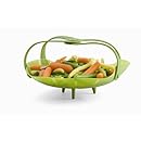 Trudeau Silicone Vegetable Steamer with Handles