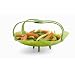 Trudeau Silicone Vegetable Steamer with Handles