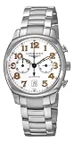 Longines Mens L27054236 Spirit White Chronograph Dial Watch