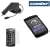Black Durable Silicone Skin Soft Case + Rapid Car Charger + Clear Reusable LCD Screen Protector for RIM BlackBerry Storm 9500 9530 Smartphone
