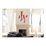 Spot Rudolph Stocking Wall Decal Color: Green