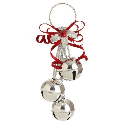 RAZ Imports – Silver Metal Jingle Bell Cluster 15″ RAZ Imports – Silver Metal Jingle Bell Cluster 15″