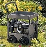 Outdoor Living : Suncast Steel-Core Hose Reel Cart