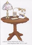 41Sm7HR h6L. SL160  Reutter Porcelain Miniature Telephone Table Set