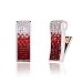 Crimson Rhapsody Silver USB Pendant