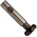 Niagara Cutter CVS130 Convex Radius Shank Type Cutter, High Speed Steel, Uncoated (Bright), Weldon Shank, 1-1/2" Cutter Diameter, 6 Flutes, 1/4" Radius