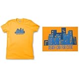 Buy Death Cab For Cutie - BUILDINGS WoMens T-shirt, Gold by Death Cab For Cutie
