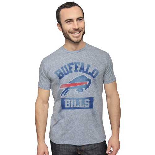 NFL Men's Buffalo Bills Vintage Triblend Short 
