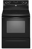 WFE321LWB Whirlpool 5.3 Cu. Ft. Freestanding Electric Range - Black
