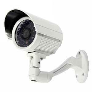 ATC Outdoor CCTV Infrared Day Night Vision Bullet Audio Video Security Cameras Weatherproof 420TVL High Resolution 35 IR LEDs Sony CCD Home Surveillance Camera With Long Range 6.0mm Lens