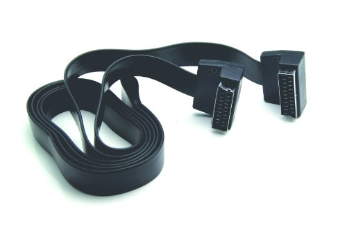 G&BL Scartkabel (flach, 90&deg; Winkelstecker, 21polig) 2,0m Preisvergleich