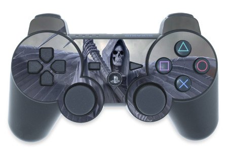 Death on Hold Design PS3 Playstation 3 Controller Protector Skin Decal Sticker