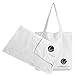 Hairworthy Hairembrace Microfiber Hair Towel. 22 x 39 inches Premium Quality, Super Absorbent Towel Perfect for Curly, Straight and Wavy Frizz-Free Styling. White Tote Bag Included.