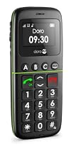 Doro PhoneEasy 338gsm (schwarz) Handy, große Tasten
