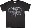 Metalocalypse Dethklok Black and White Demon Black Tee T-Shirt