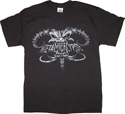 Metalocalypse Dethklok Black and White Demon Black Tee T-Shirt