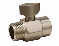 Overhead Shower Water-volume Control, Satin Nickel Finish - By Plumb USA