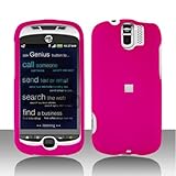 iNcido Brand HTC G3/My Touch 3g Slide Cell Phone Rubber Feel Hot Pink Prote ....
