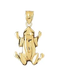 CleverEves 14K Gold Pendant Frog 4.8 - Gram(s)