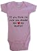 CUTE AUNTIE - BigBoyMusic Baby Designs - White, Blue or Pink Onesie / Baby T-shirt