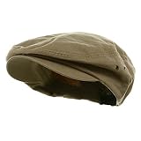Washed Canvas Ivy Cap - Khaki W11S64C