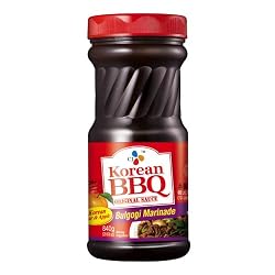 CJ Korean BBQ Sauce, Bulgogi, 29.63-Ounce Bottles (Pack of 4)