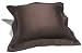 Pinzon Diamond Matelasse 26 by 26-Inch European Sham, Espresso