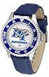 Middle Tennessee State Blue Raiders (MTSU) Suntime Competitor Poly/Leather Band Watch