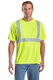 Cornerstone ANSI Class 2 Safety T-Shirt, Safety Yellow, XS