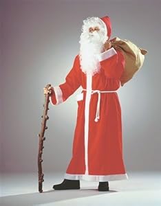 Nikolaus Stoffmantel Weihnachtsmann Weihnachten
