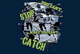 Baseball - Football America Men's Can't Stop Adult T-Shirt