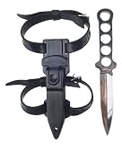 scuba diving knife stainless with strap attachments
