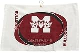 NCAA Mississippi State Bulldogs Printed Hemmed Golf Towel