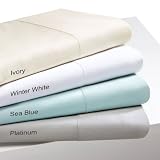 Sleep Philosophy Pima Silk Touch Cotton 300TC Pillowcase - Cream - King Case