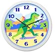 Olive Kids - Dinosaurland Dave Clock (White)