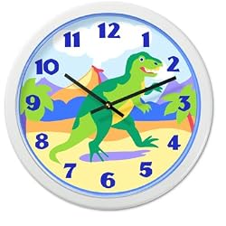 Olive Kids - Dinosaurland Dave Clock (White)
