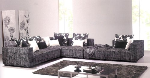 6pc Sectional Modern Fabric Sofa Set #AM L335 41SmUPd%2BcpL 6pc Sectional Modern Fabric Sofa Set #AM L335