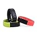 OUMAX® FIT T1S Activity and Fitness Tracker(Pack Includes 3 Colored Bands in Black/Green/Red)
