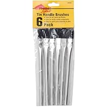 Rockler Horsehair Bristle Disposable Glue Brush with 5-1/4