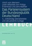 Produkt-Bild: Das Parteiensystem der&nbsp;Bundesrepublik Deutschland (Grundwissen Politik)