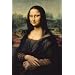 Leonardo Da Vinci (Mona Lisa) Art Poster Print - 24" X 36"