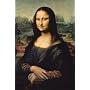 Leonardo Da Vinci (Mona Lisa) Art Poster Print - 24" X 36"