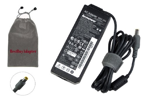 Original Lenovo 90W 20V 4.5A AC Adapter 42T5292 For IBM/ Lenovo IBM Lenovo ThinkPad:SL400,SL410,SL410 2842f7u ,SL500,SL510,T400,T400s,T410,T410i,T410s,T410si, 100% Compatible 40Y7659. ***Include Pouch Bag***