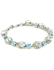 Sorrelli "Running Water" Classic Crystal Antique Silver-Tone Bracelet