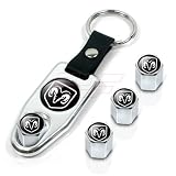 Cyber Monday Dodge Ram Black Logo Chrome Wrench Keychain and Tire Valve Caps Set