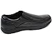 Alpine Swiss Arbete Mens Leather Slip-On Work Shoes Slip Resistant