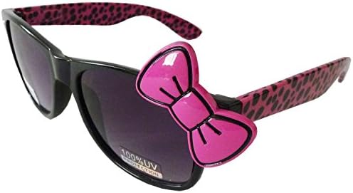 Hello Kitty Polka Dots Wayfarer Dark Lens Glasses Sunglasses Nerd Retro 80's Pink