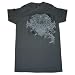 DC COMICS SUPERMAN SPLAT ART Fine Woven Dark Gray Cotton Tee