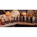 Retro Vintage Halloween Party Decoration Stylish Table Shelf Blocks